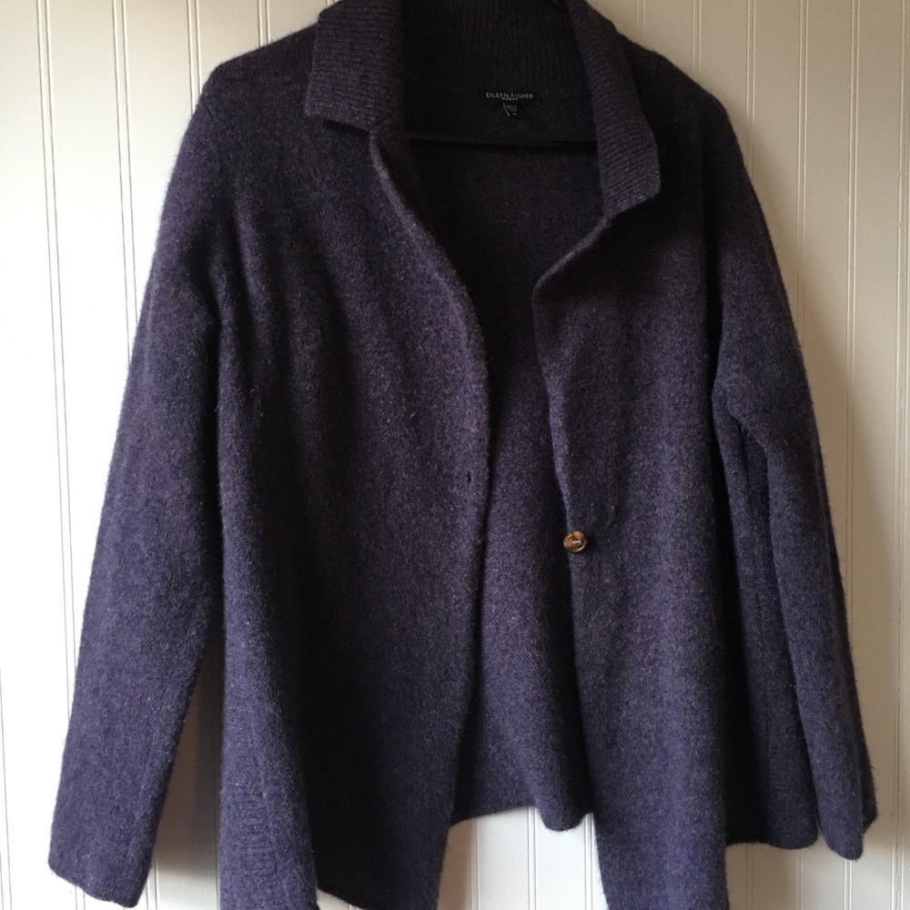 Eileen Fisher Lambs Wool Sweater 1X